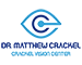 The Crackel Vision Center and Aesthetics website logo